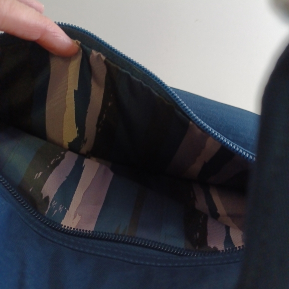 LUG Carry-On Shoulder Bag Quilted Retired ROMPER Navy Diaper Baby Bag VGC - Picture 13 of 16